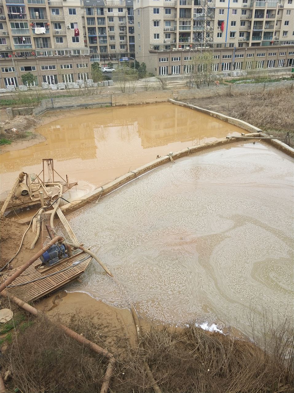 克拉玛依沉淀池淤泥清理-厂区废水池淤泥清淤