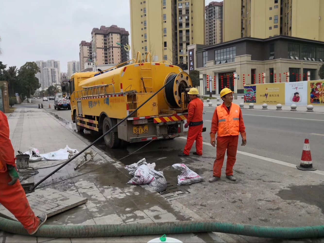 克拉玛依排污管道清淤-管道清洗
