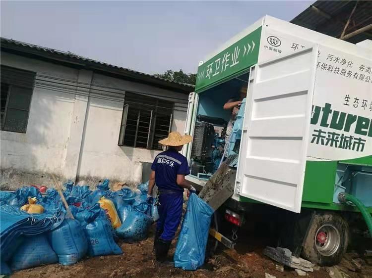 克拉玛依工业污泥压干处理